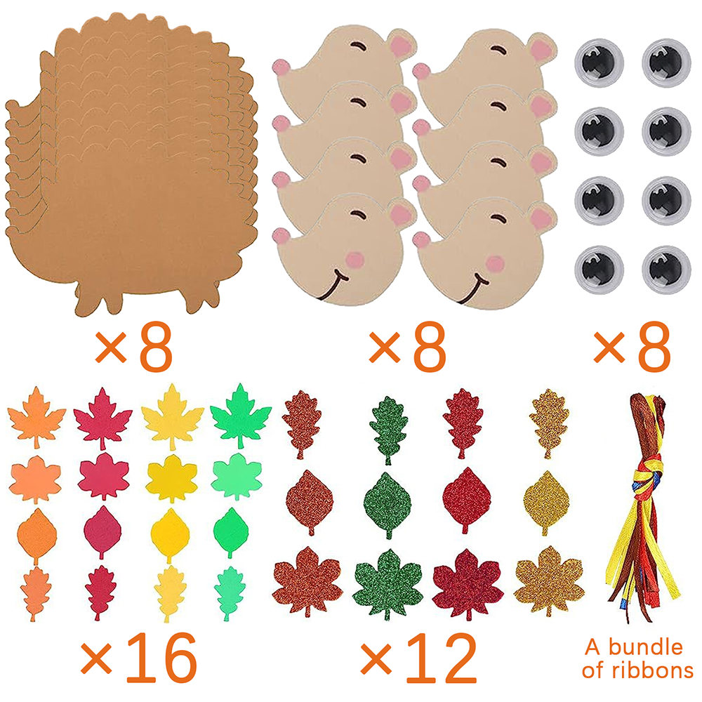 Fall Hedgehog Craft Collection